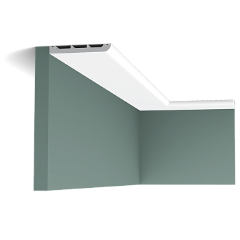 Карниз Orac Decor ДЮРОПОЛИМЕР SX184 CASCADE д 2000 x в 110 x ш 13 см